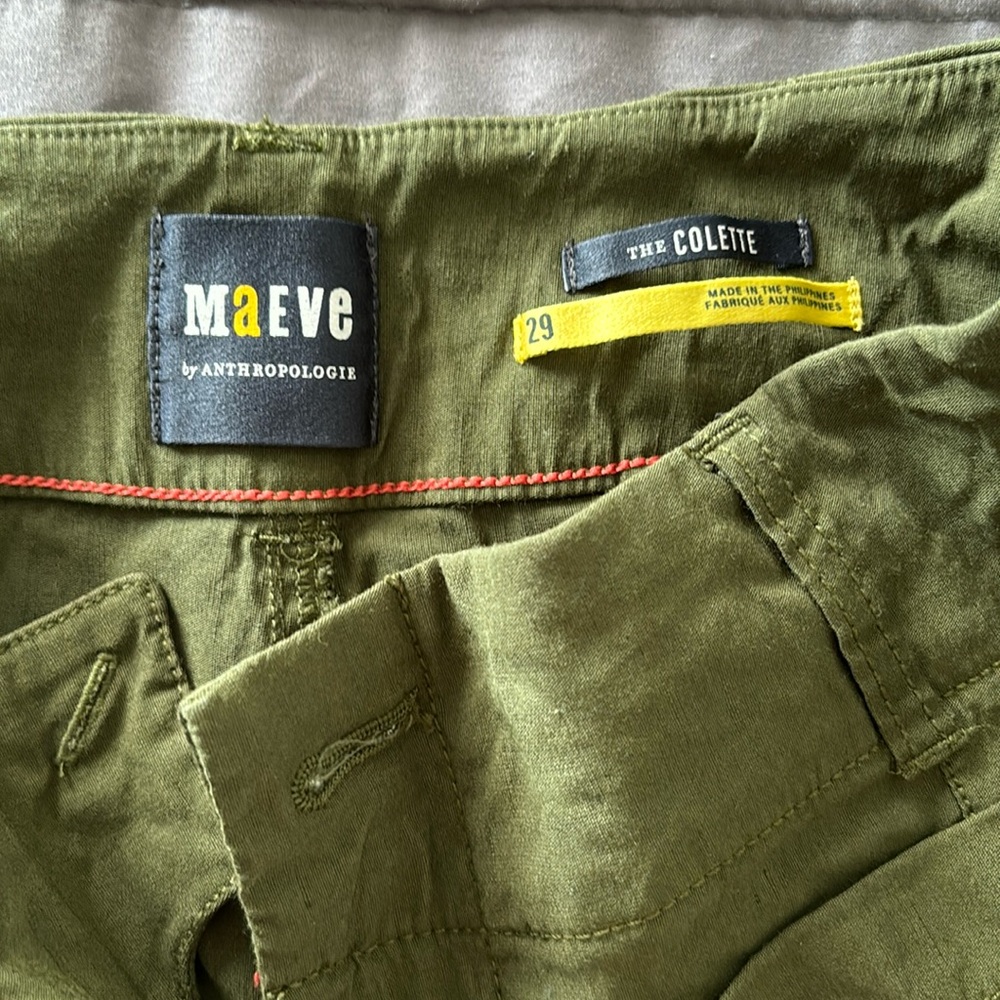 Anthropology Colette Cropped Wide-Leg Pants by Maeve